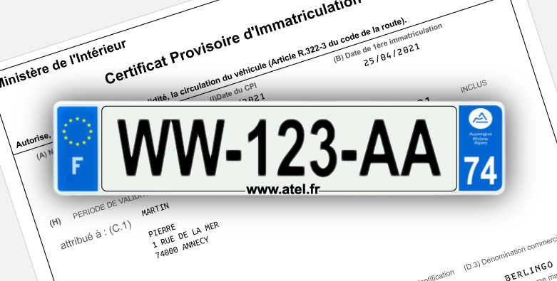 Plaques WW et assurance temporaire