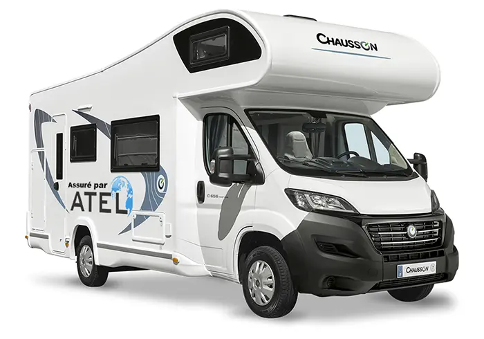 Camping-car assuré par ATEL